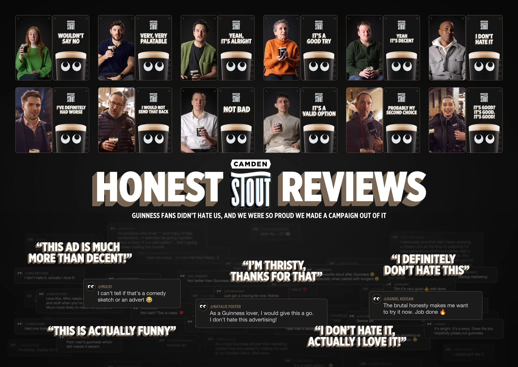 CAMDEN STOUT - HONEST REVIEWS