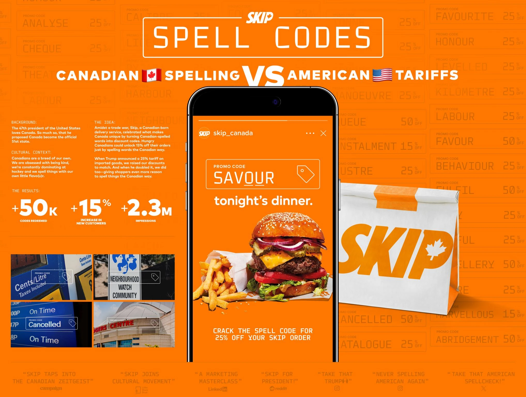 SKIP SPELL CODES