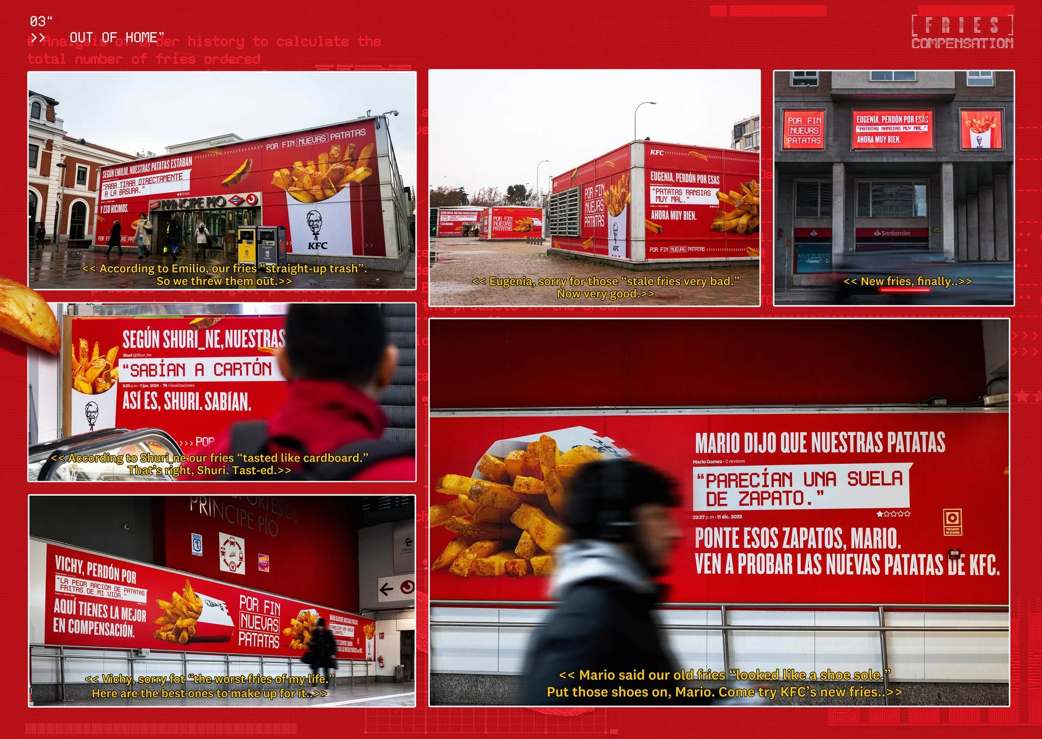 KFC FRIES COMPENSATION