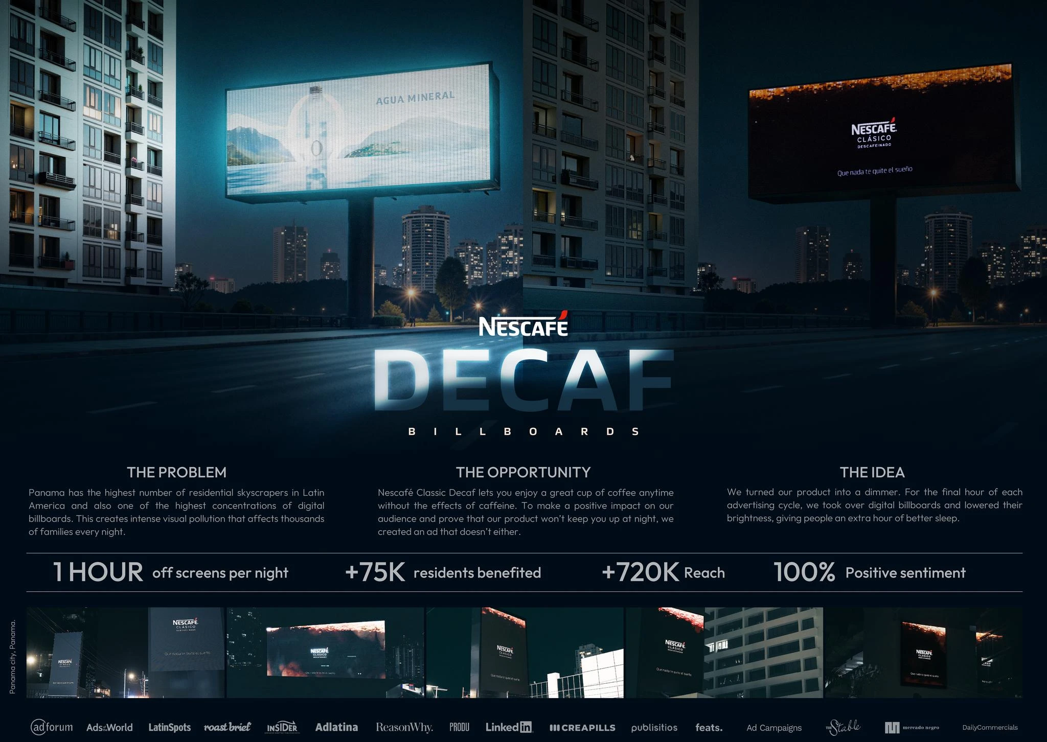 NESCAFE DECAF BILLBOARDS