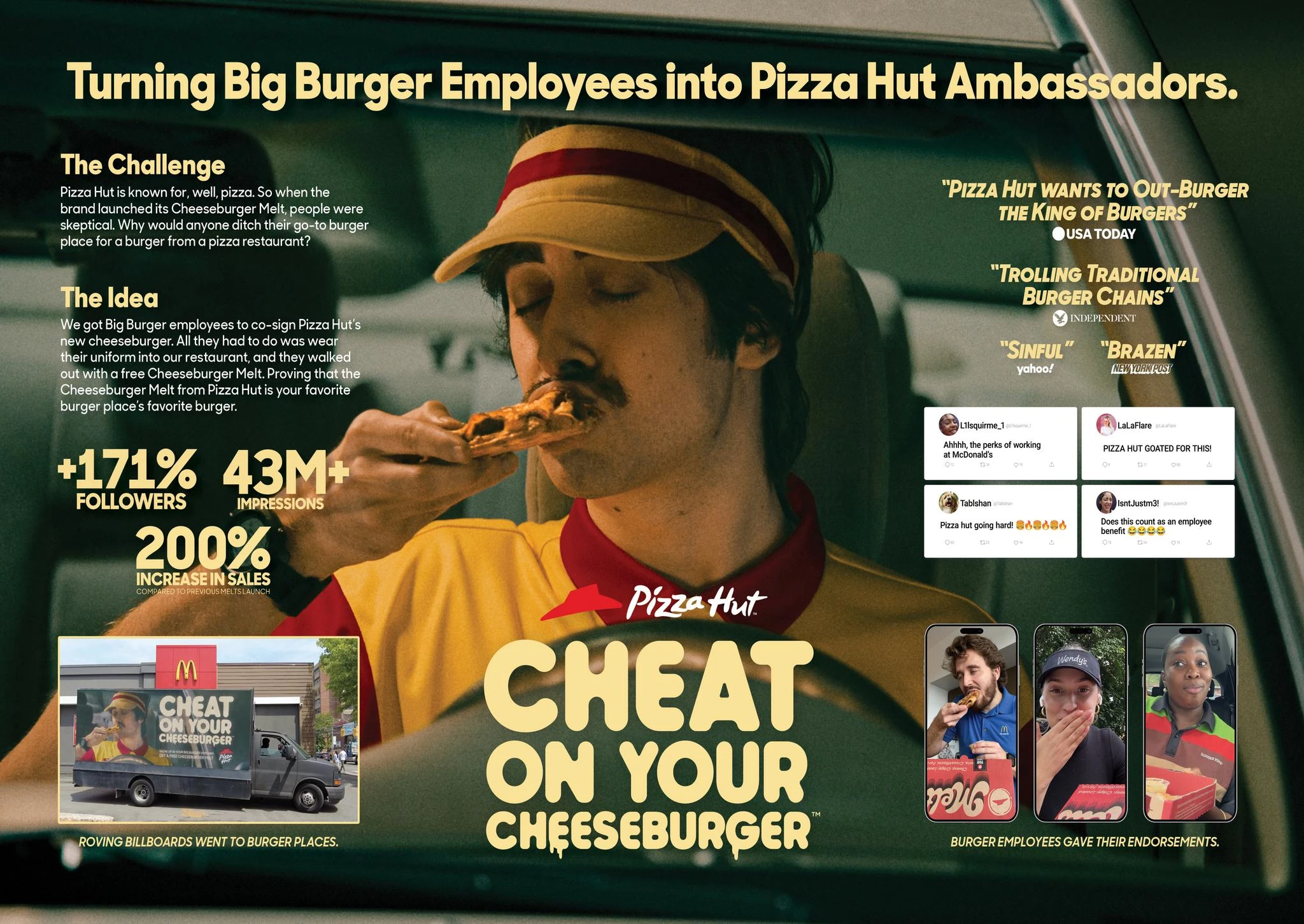 CHEAT ON YOUR CHEESEBURGER