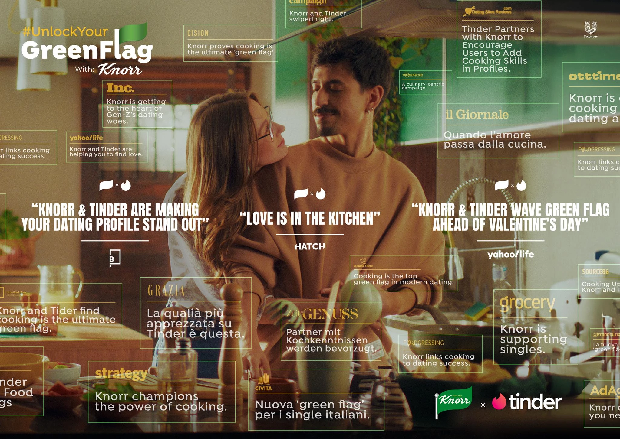 #UNLOCKYOURGREENFLAG
