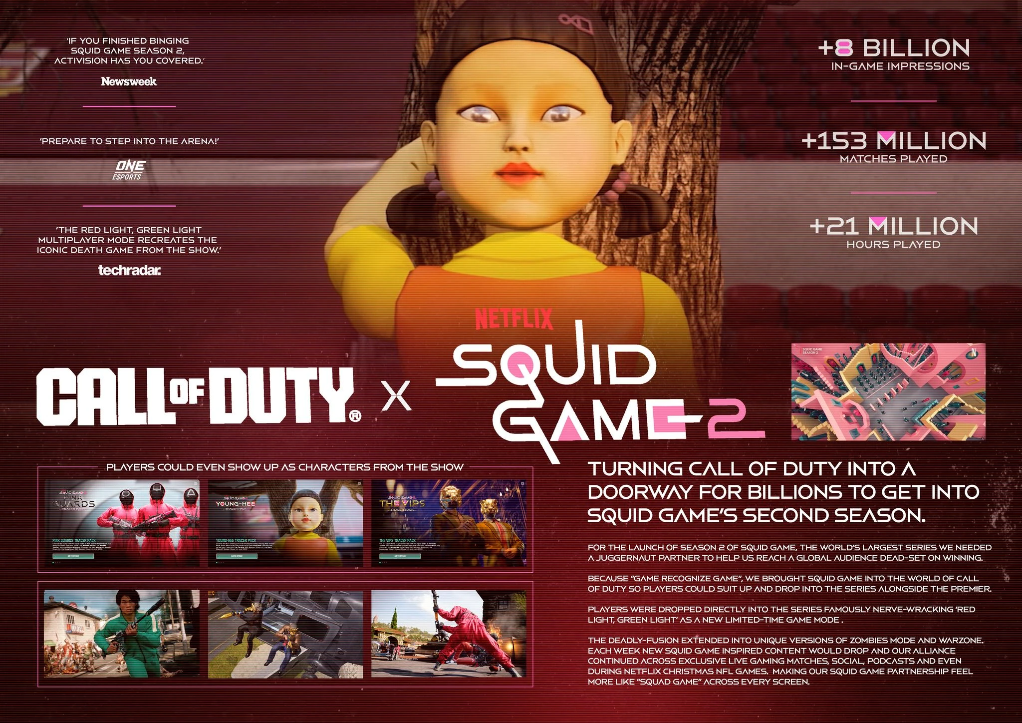 SQUID GAME ANSWERS THE CALL