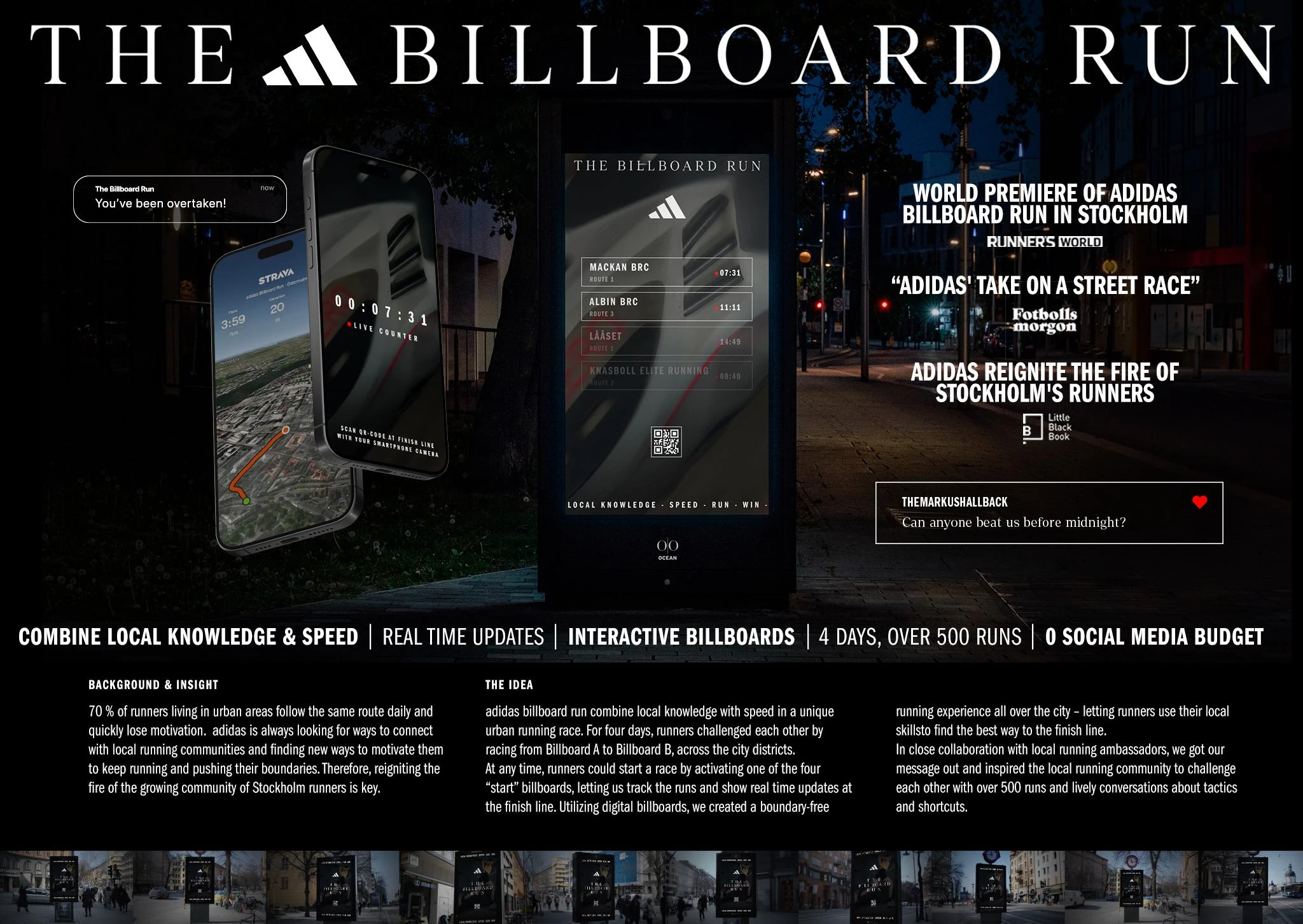 THE BILLBOARD RUN