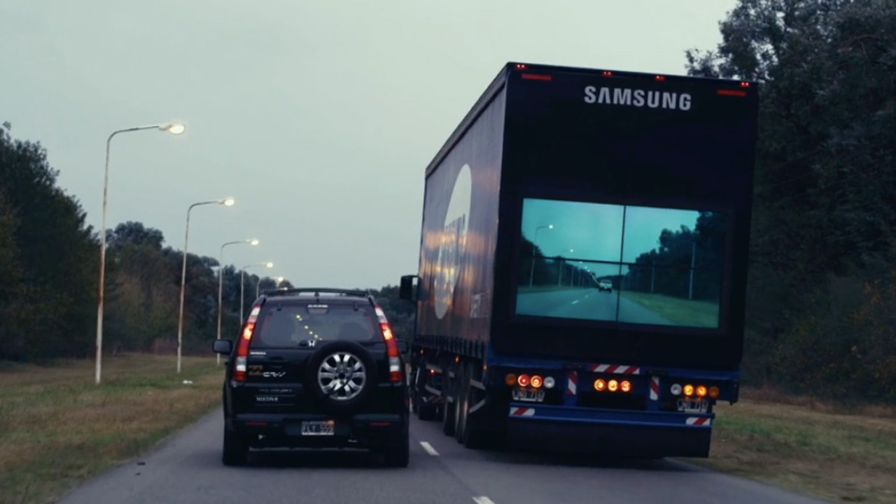 SAMSUNG SAFETY TRUCK