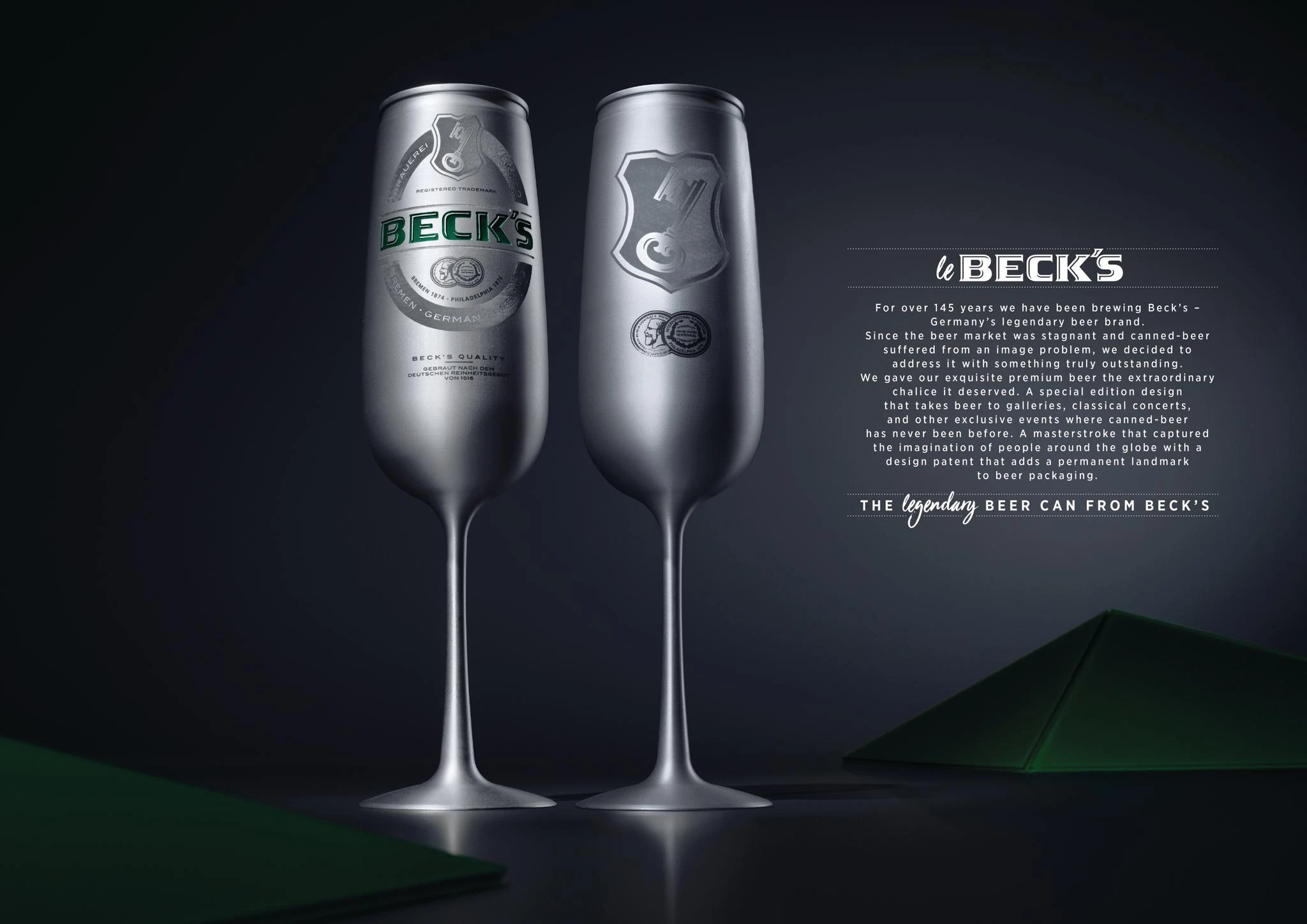 LE BECK’S: THE LEGENDARY BEER CAN