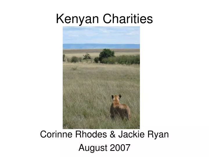 HELP KENYA, NOT KANYE