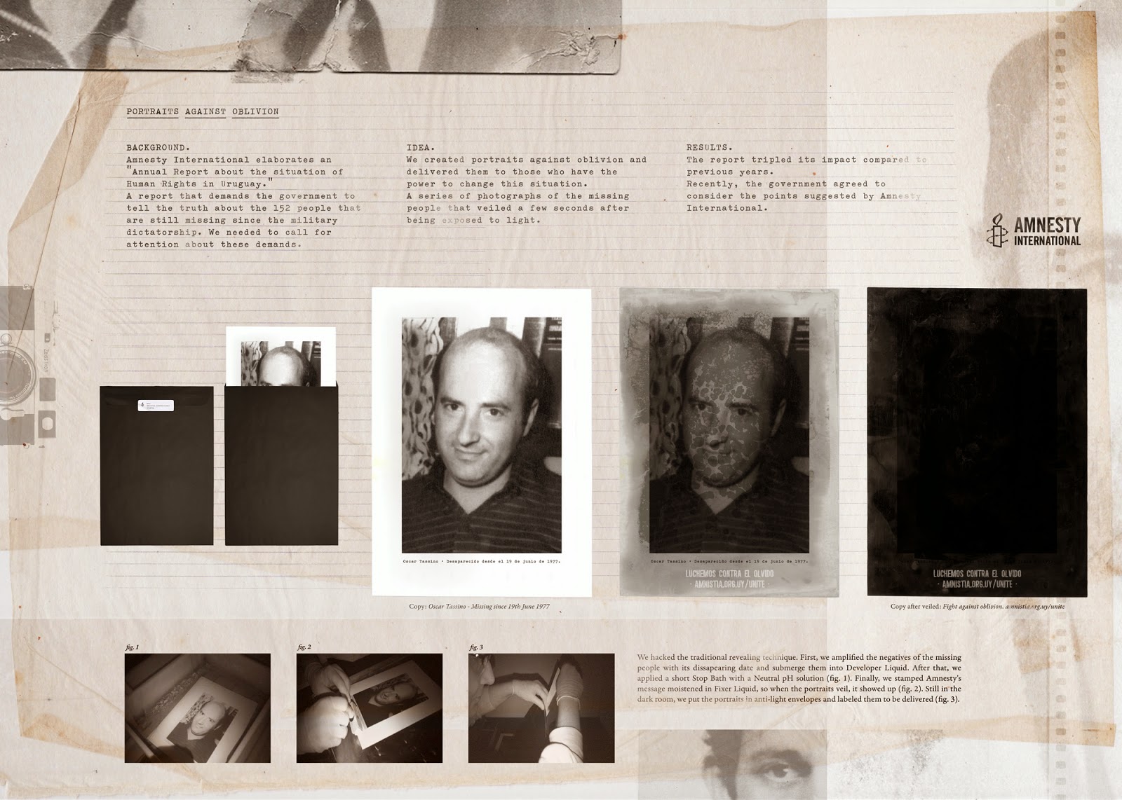 PORTRAITS AGAINST OBLIVION