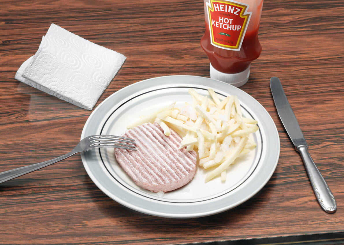 INSTANT HOT FRIES, INSTANT HOT STEAK, INSTANT HOT FISH