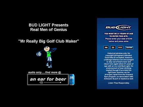 REALLY BIG GOLF CLUB MAKER