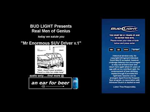 ENORMOUS SUV DRIVER