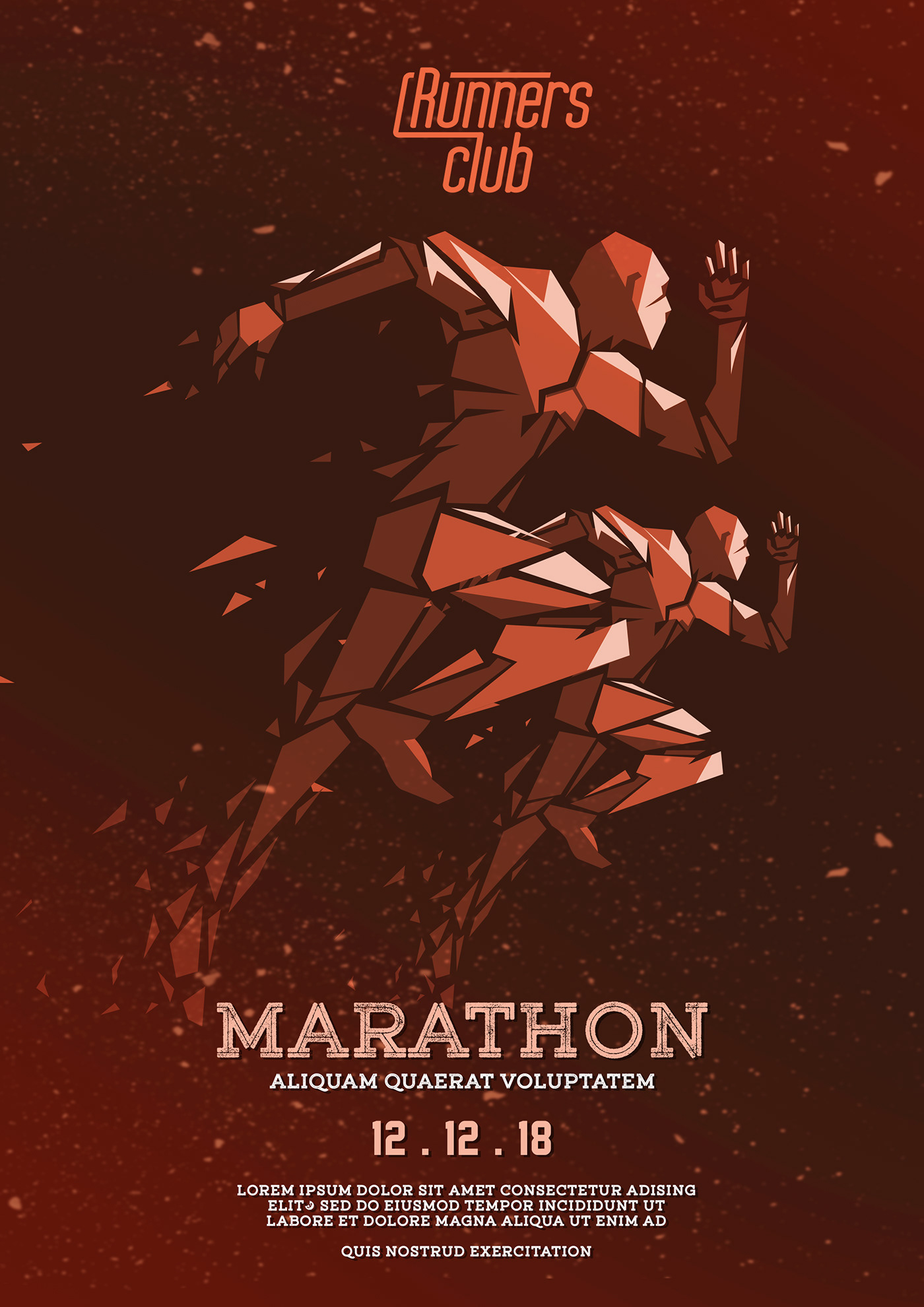 LIFE IS NOT A MARATHON.