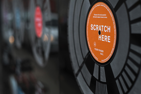 THE SCRATCH POSTER