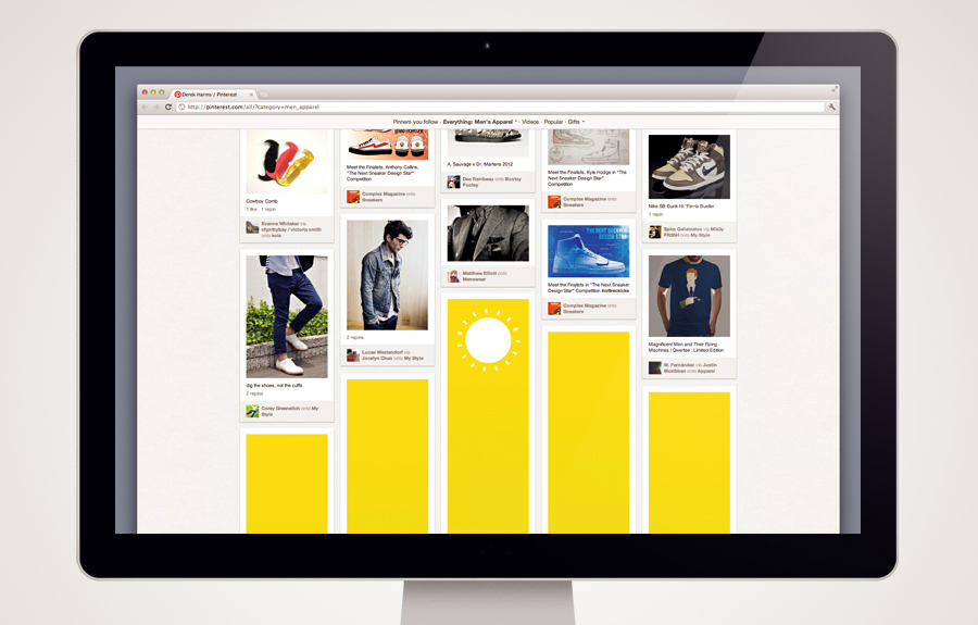 UNIQLO STORMS PINTEREST