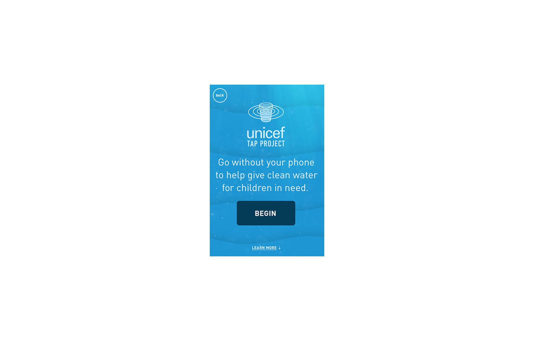 UNICEF TAP PROJECT 2013