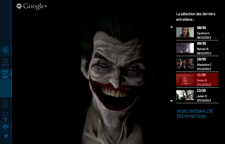 THE JOKER’S JOB INTERVIEW
