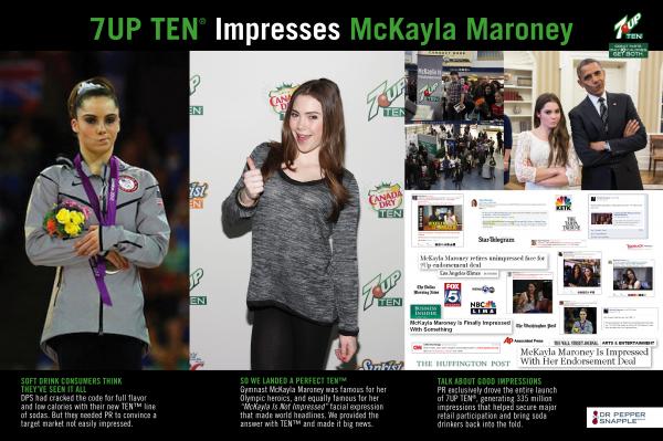 MCKAYLA MARONEY IS FINALLY IMPRESSED…WITH 7UP TEN