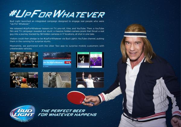 WHATEVER HAPPENS INTEGRATED CAMPAIGN
