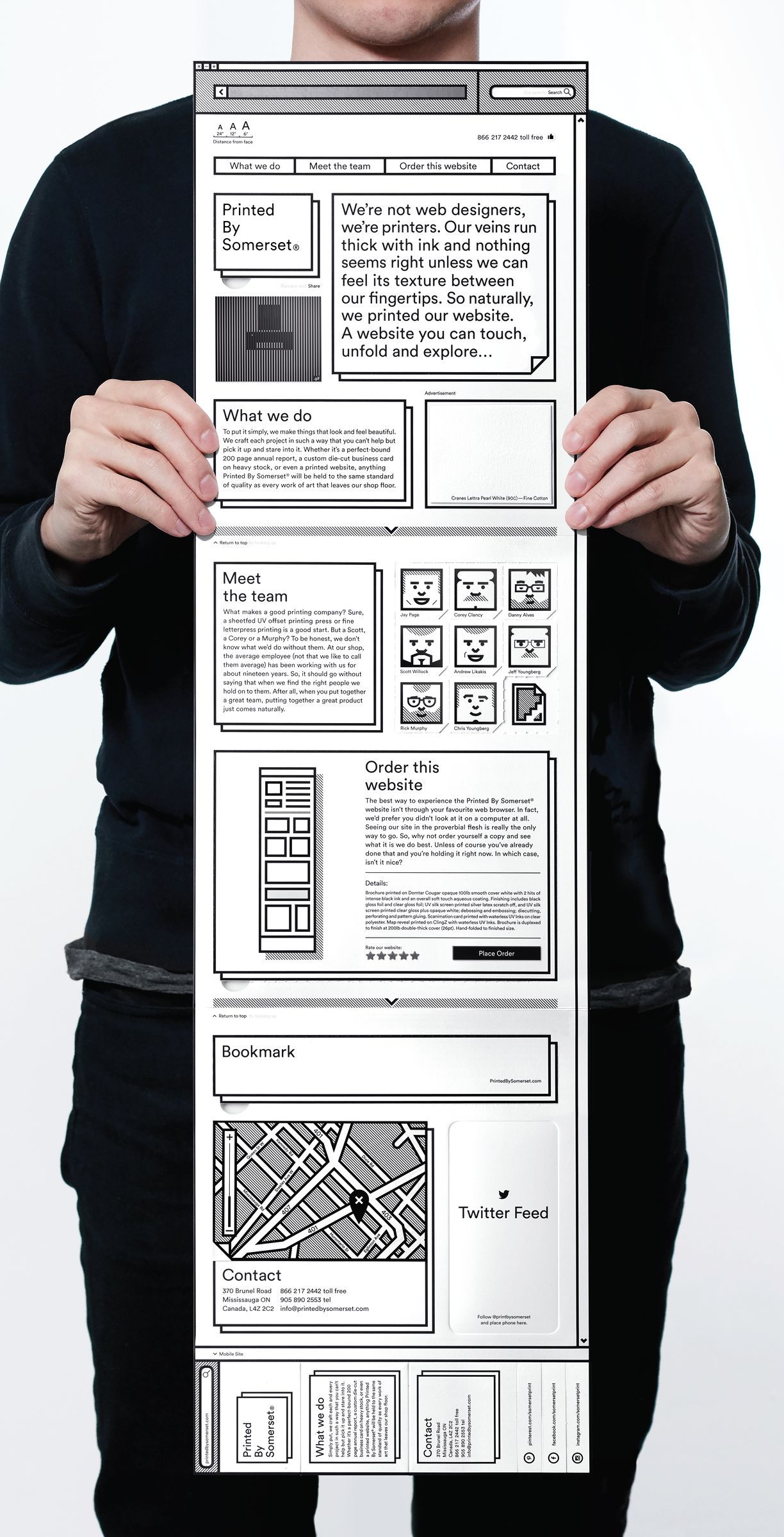PRINTED BY SOMERSET - image 1