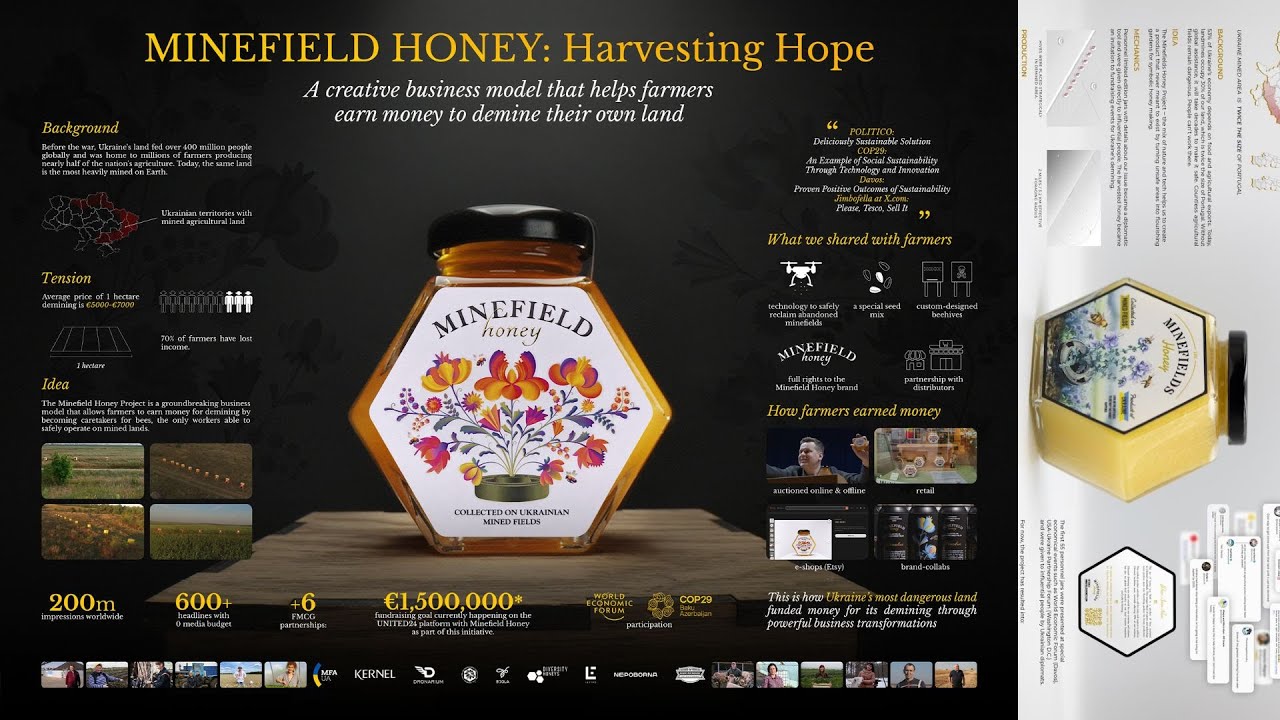 MINEFIELD HONEY: HARVESTING HOPE - image 1