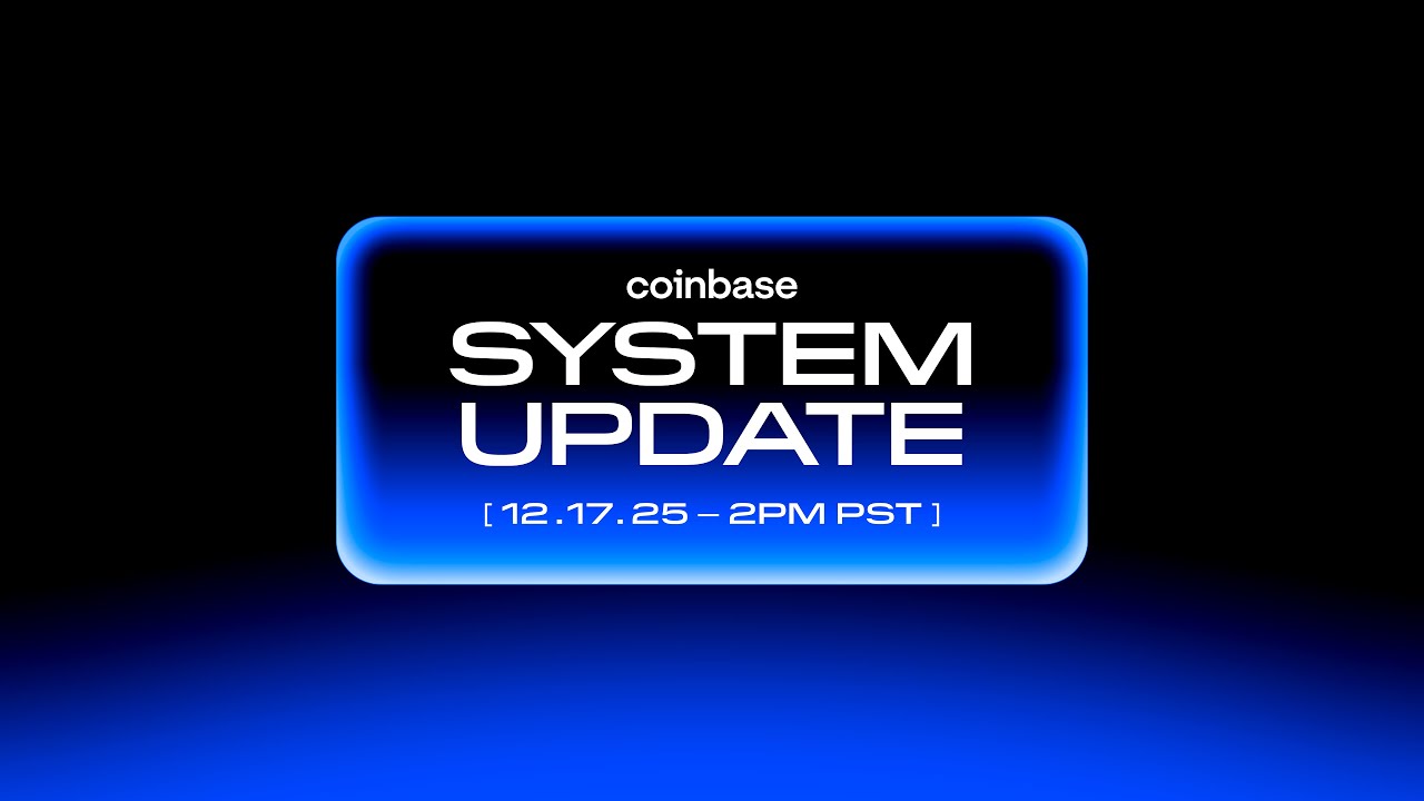 Coinbase - System Update - image 1