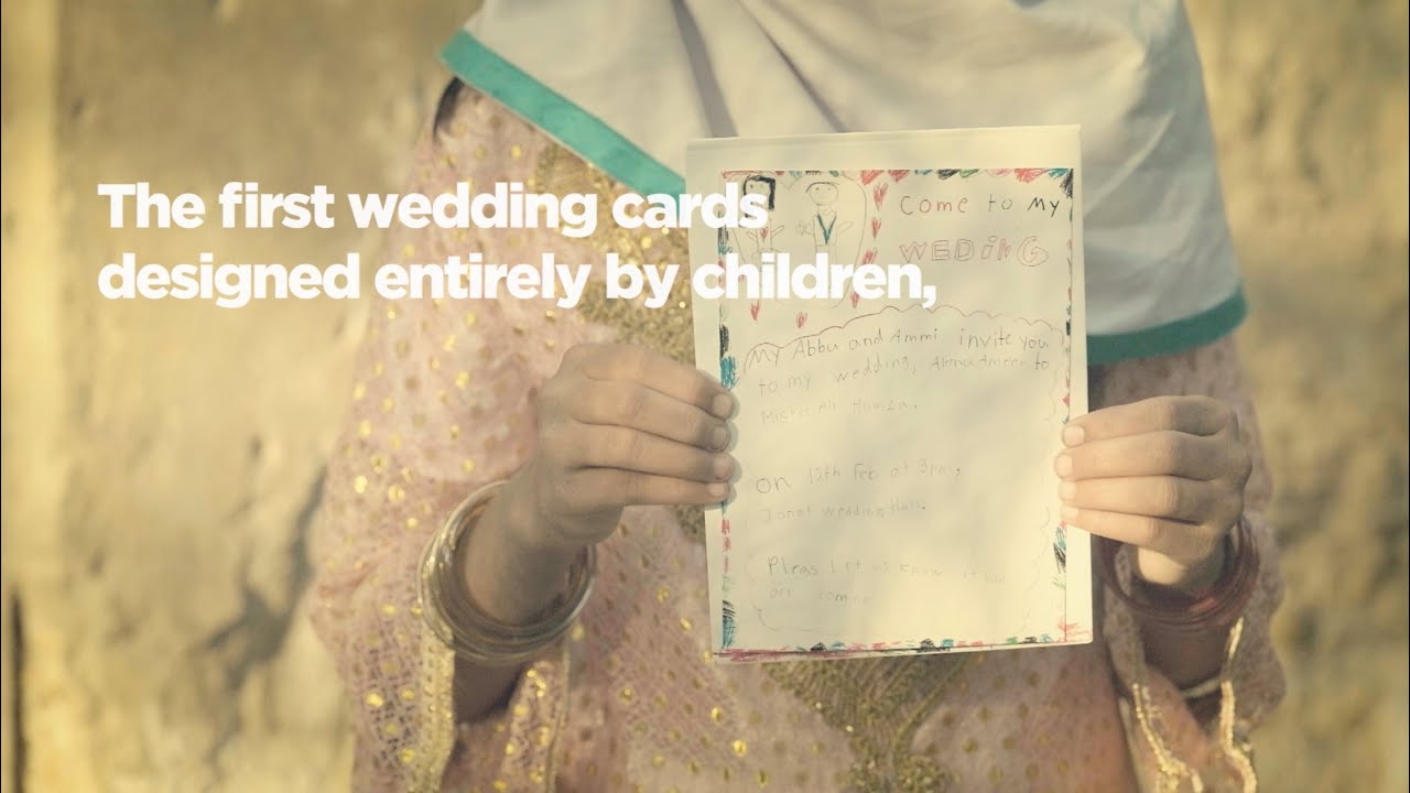 CHILD WEDDING CARDS - image 1
