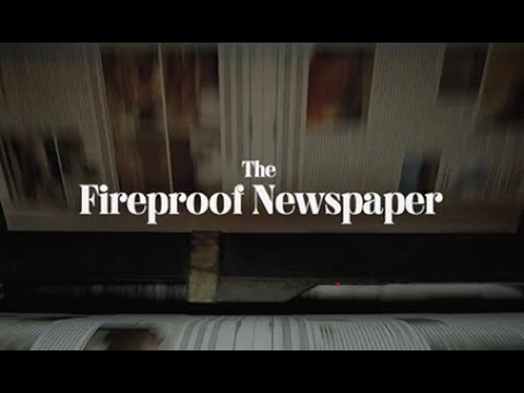 FIREPROOF NEWSPAPER - image 2