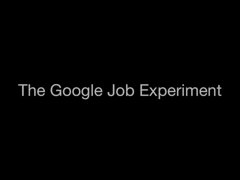 THE GOOGLE JOB EXPERIMENT - image 2