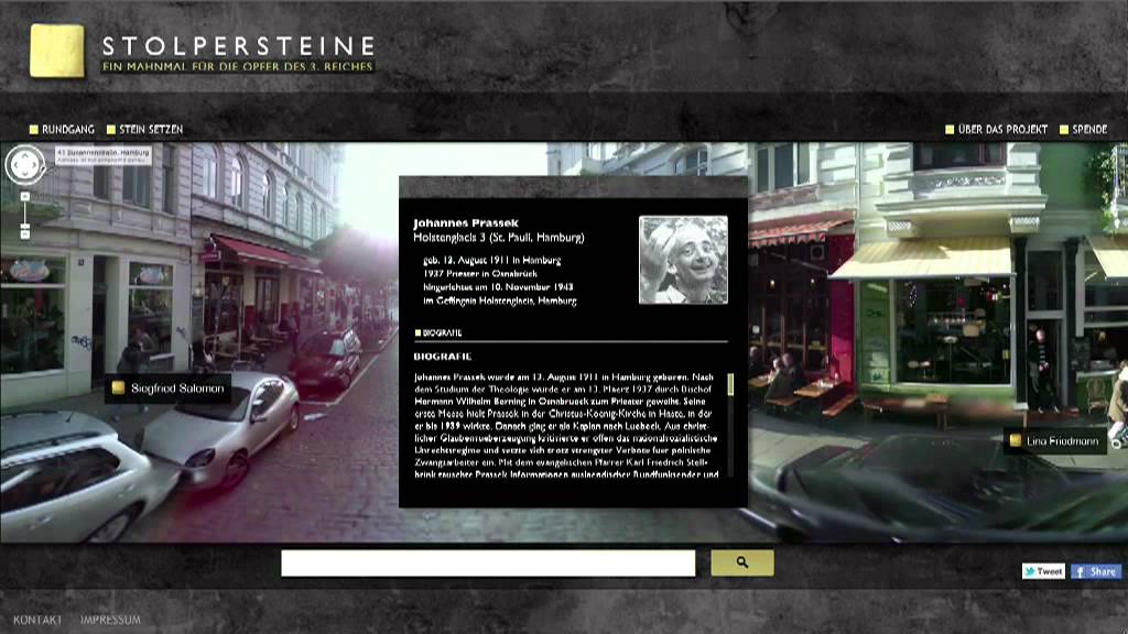 STONES TELLING STORIES: ONLINE HOLOCAUST MEMORIAL - image 1