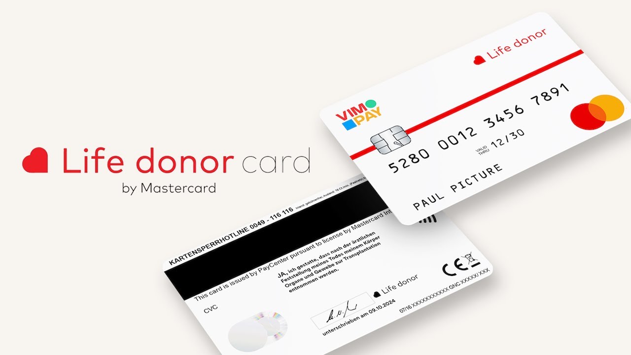 LIFE DONOR CARD - image 1