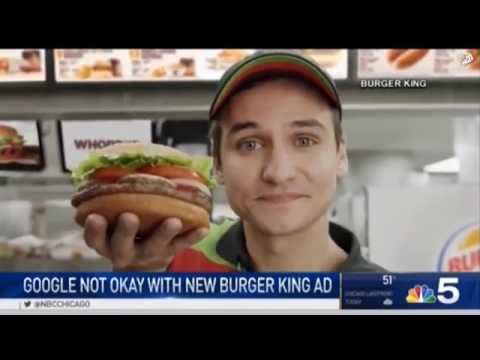 GOOGLE HOME OF THE WHOPPER