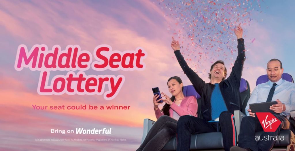 MIDDLE SEAT LOTTERY