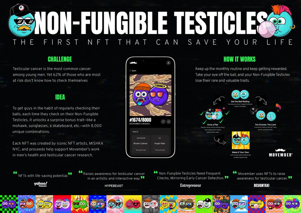NON FUNGIBLE TESTICLES - image 1