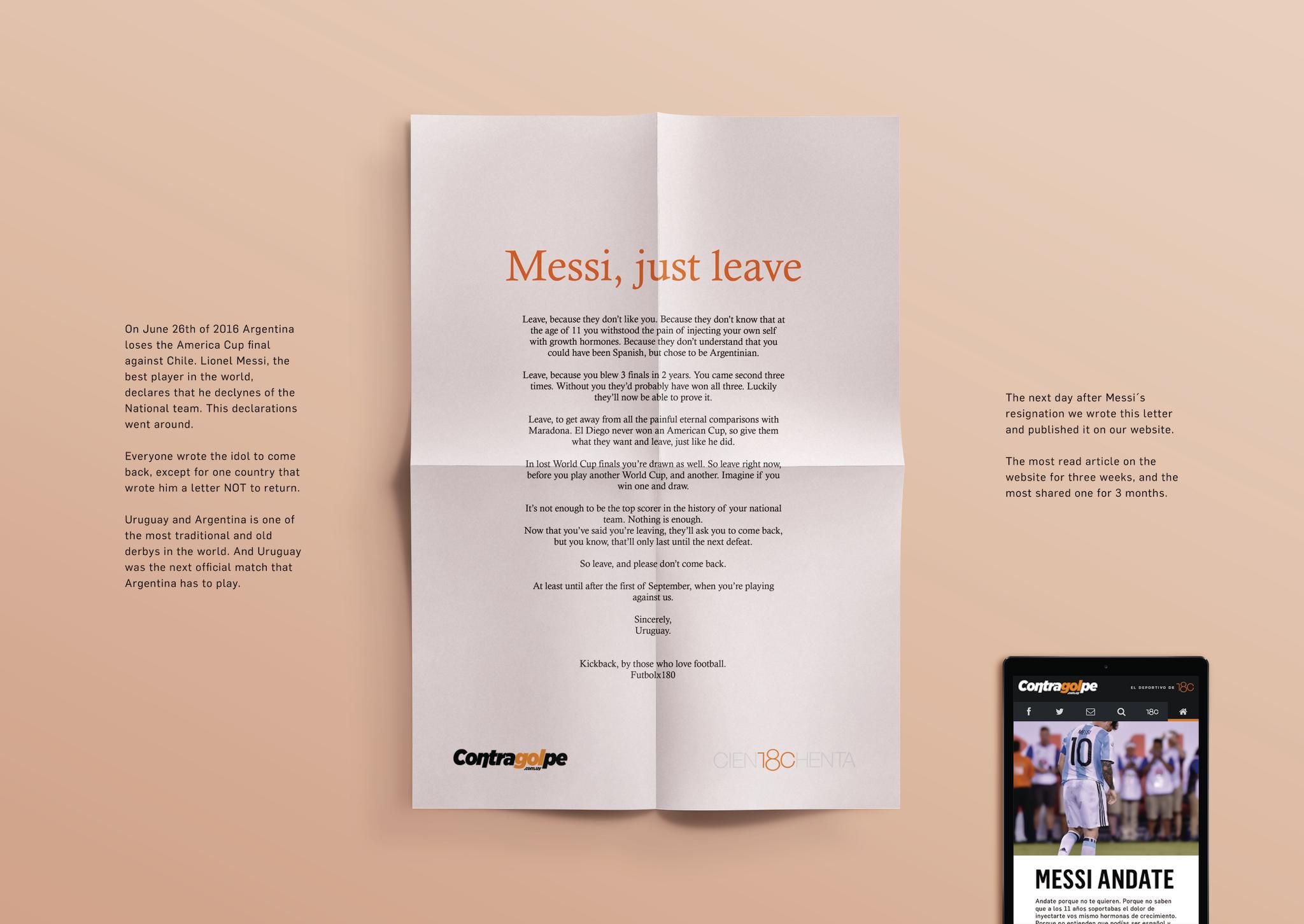 MESSI, LEAVE - image 1