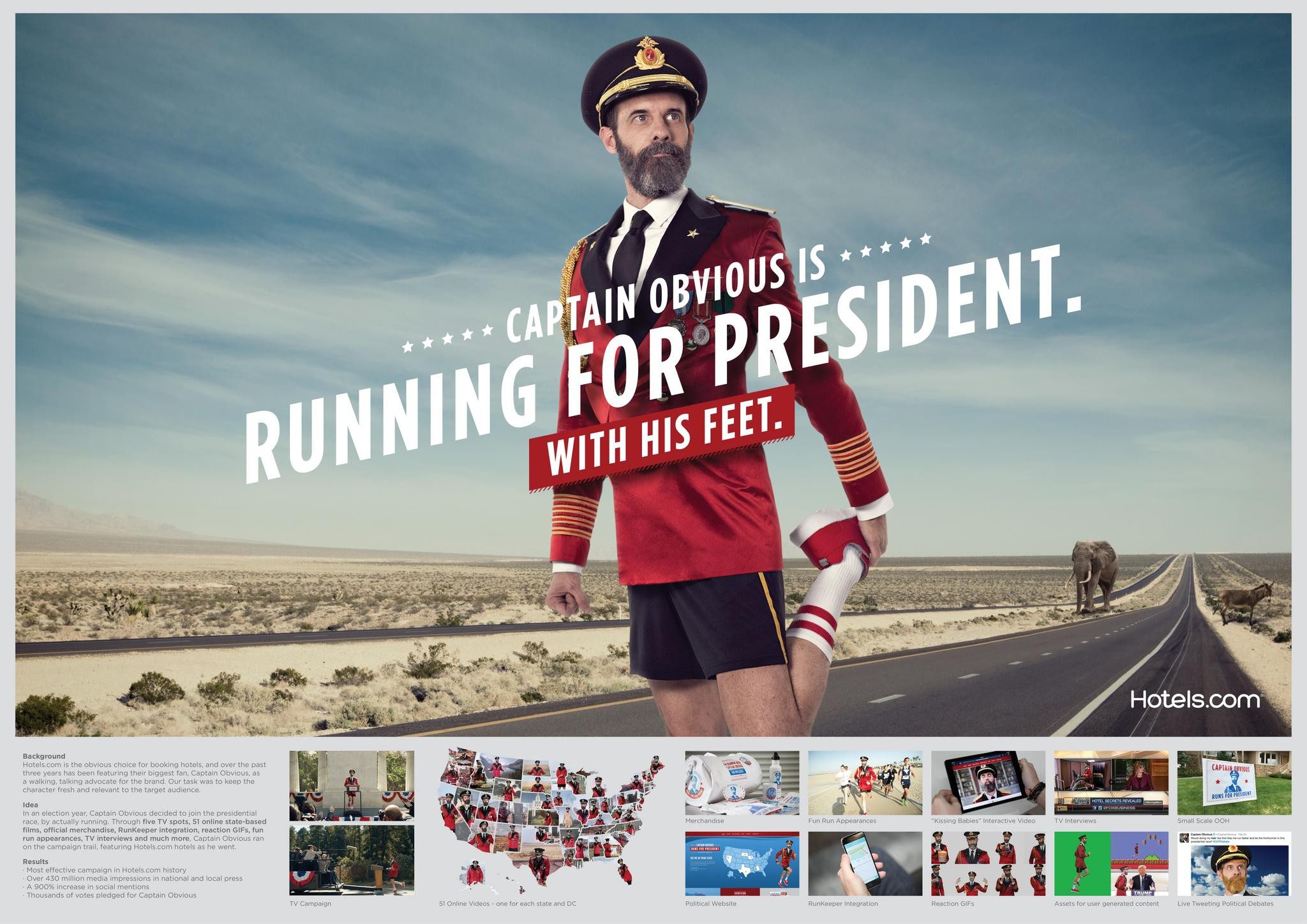 CAPTAIN OBVIOUS RUNS FOR PRESIDENT - image 1