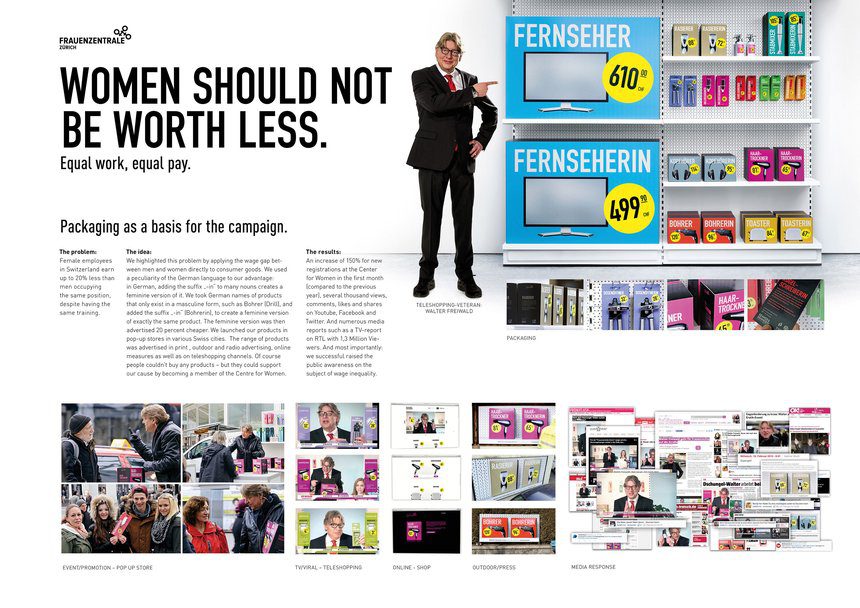 WOMEN SHOULD NOT BE WORTH LESS - image 1