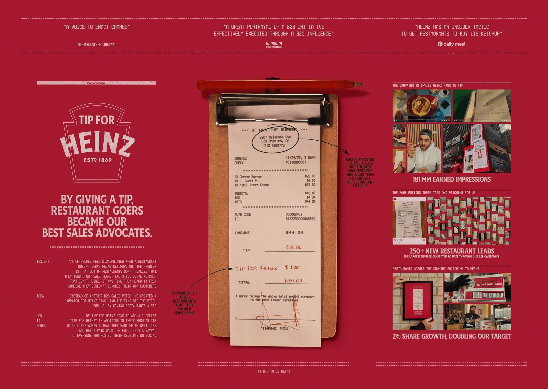 TIP FOR HEINZ - image 1