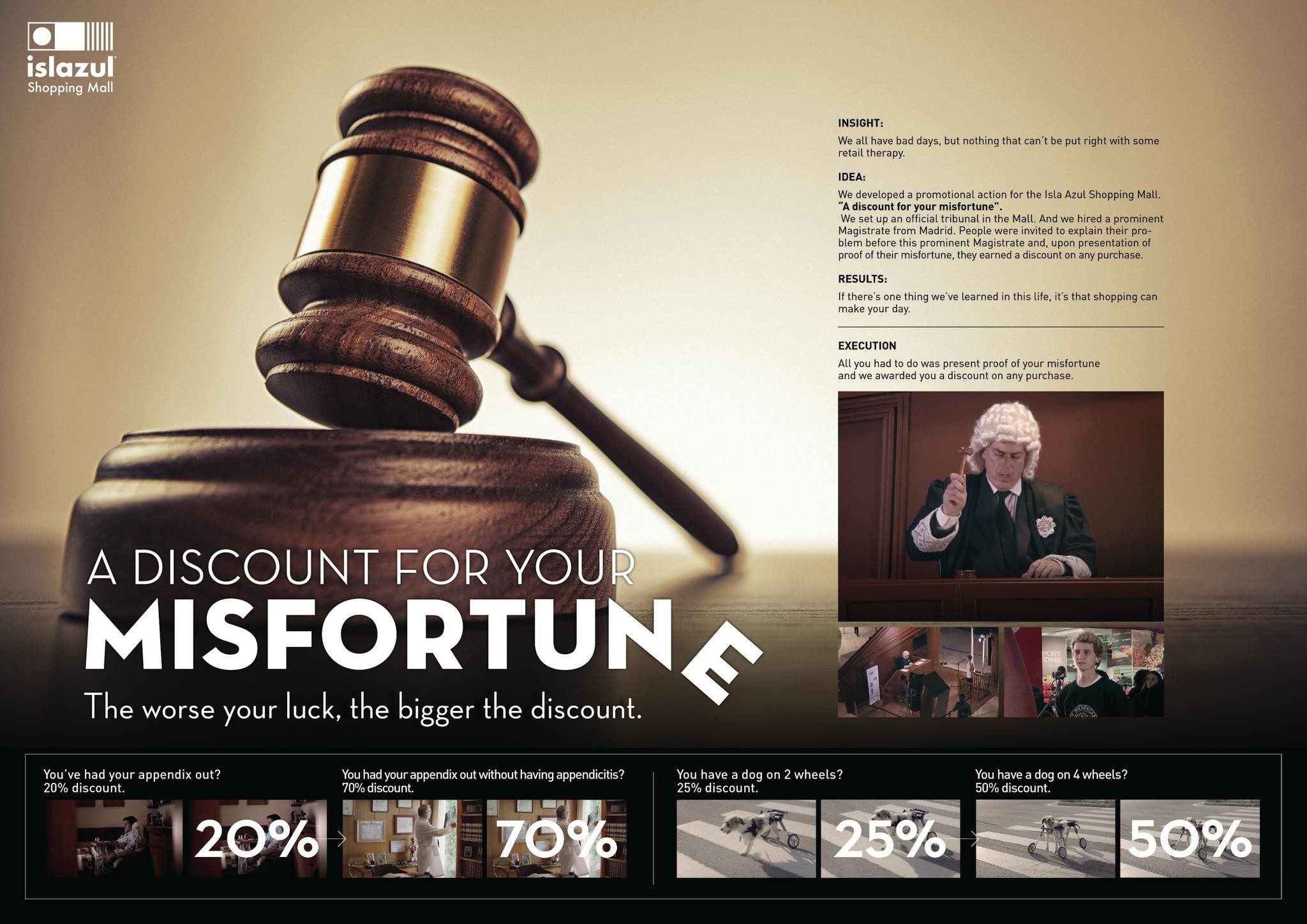 A DISCOUNT TO YOUR MISFORTUNE - image 1