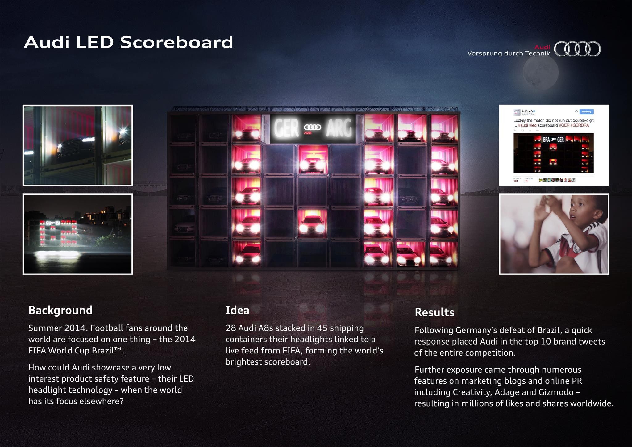 AUDI LED SCOREBOARD - image 1
