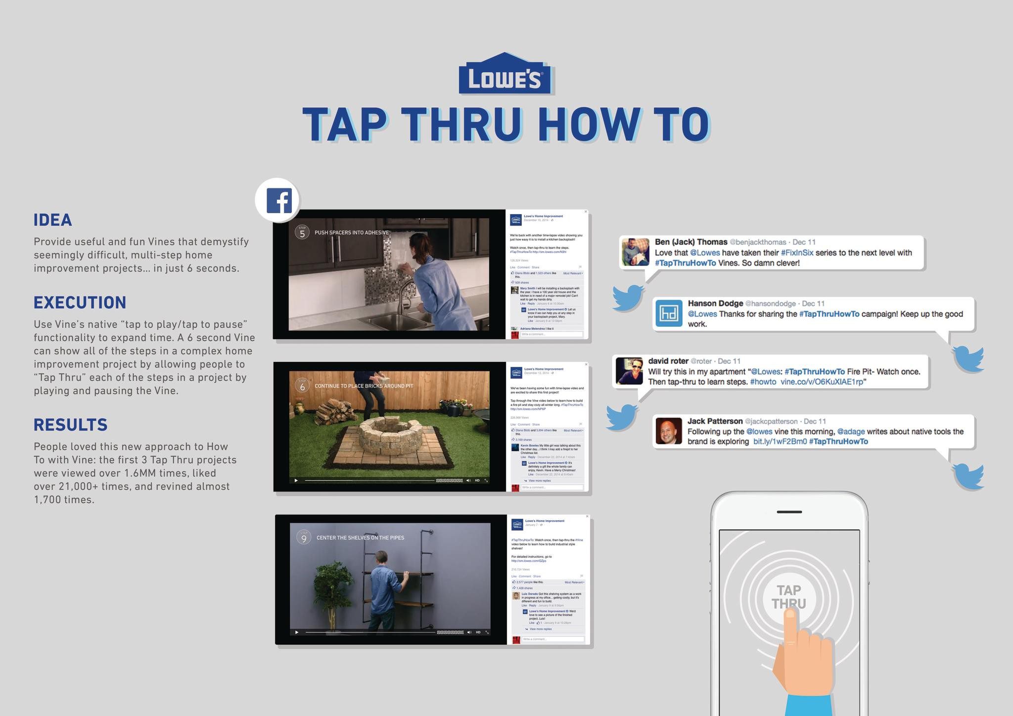 TAP THRU - image 1