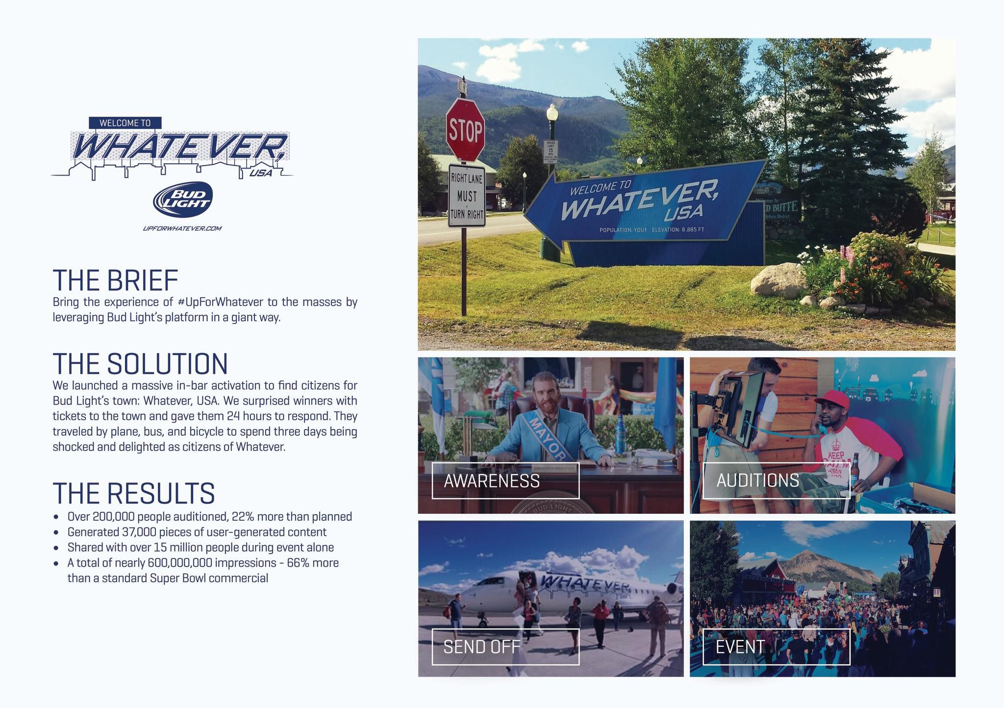WHATEVER, USA LAUNCH 2014 - image 1