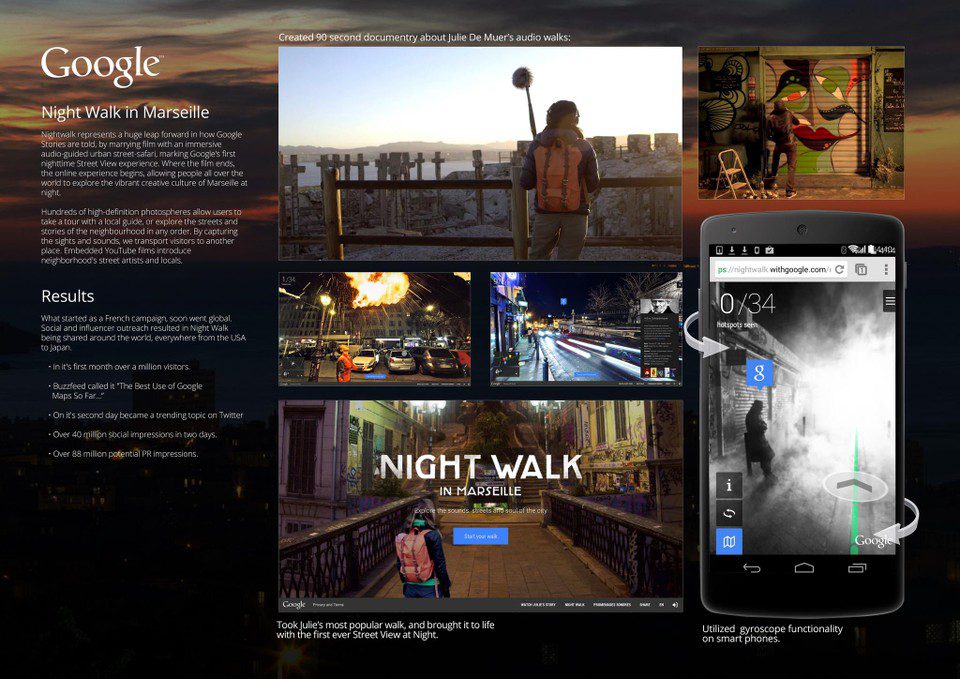 GOOGLE NIGHT WALK - image 1
