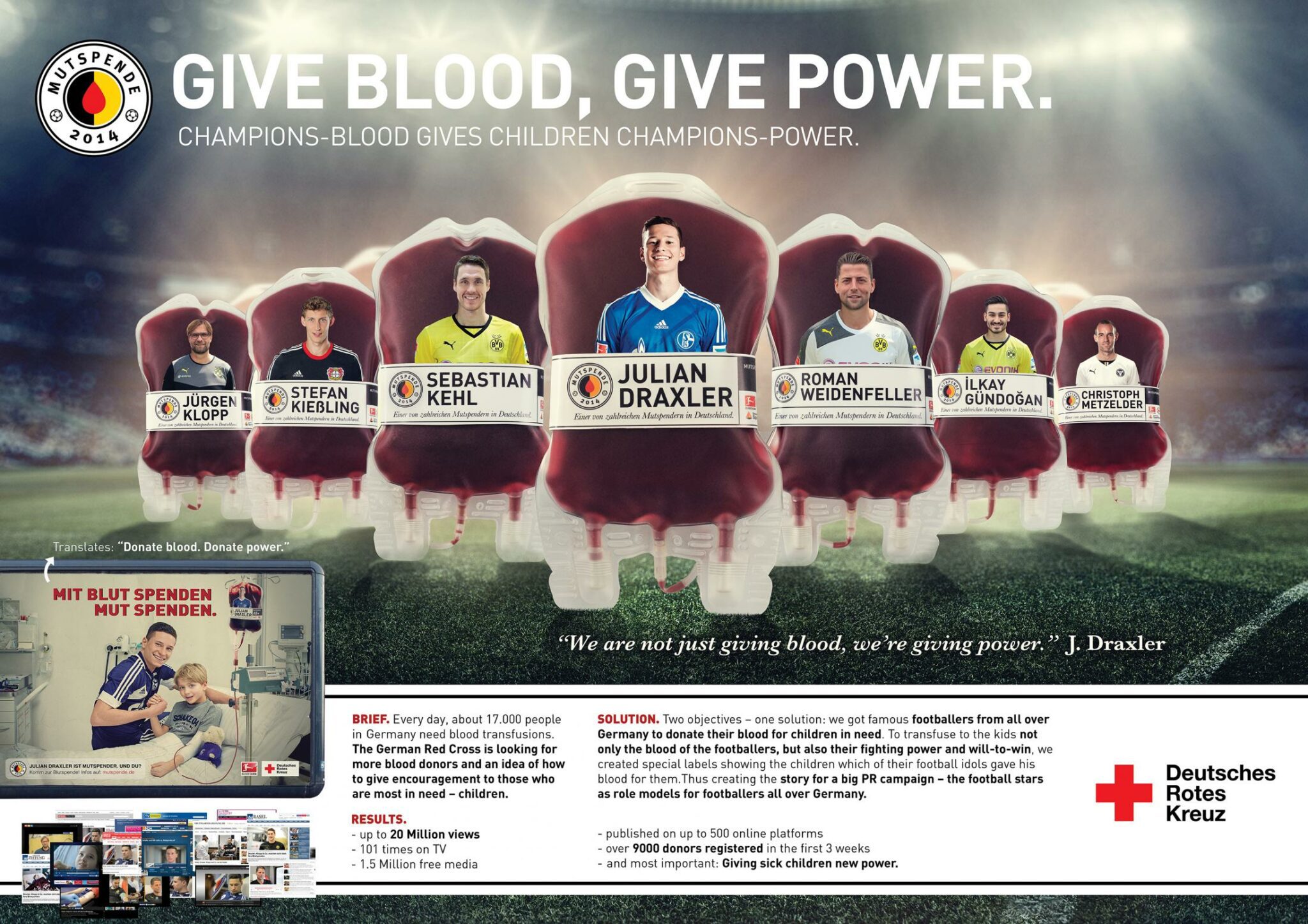 GIVE BLOOD. GIVE POWER - image 1