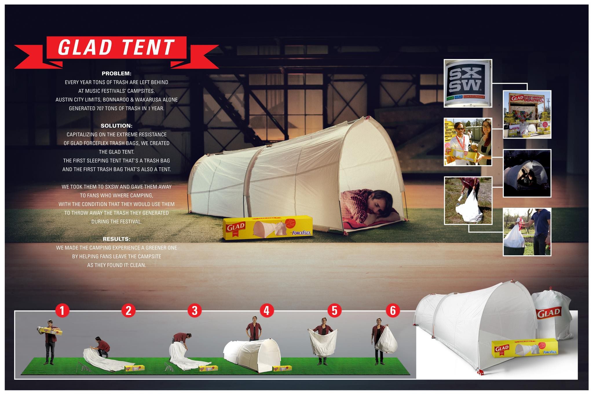 THE GLAD TENT - image 1