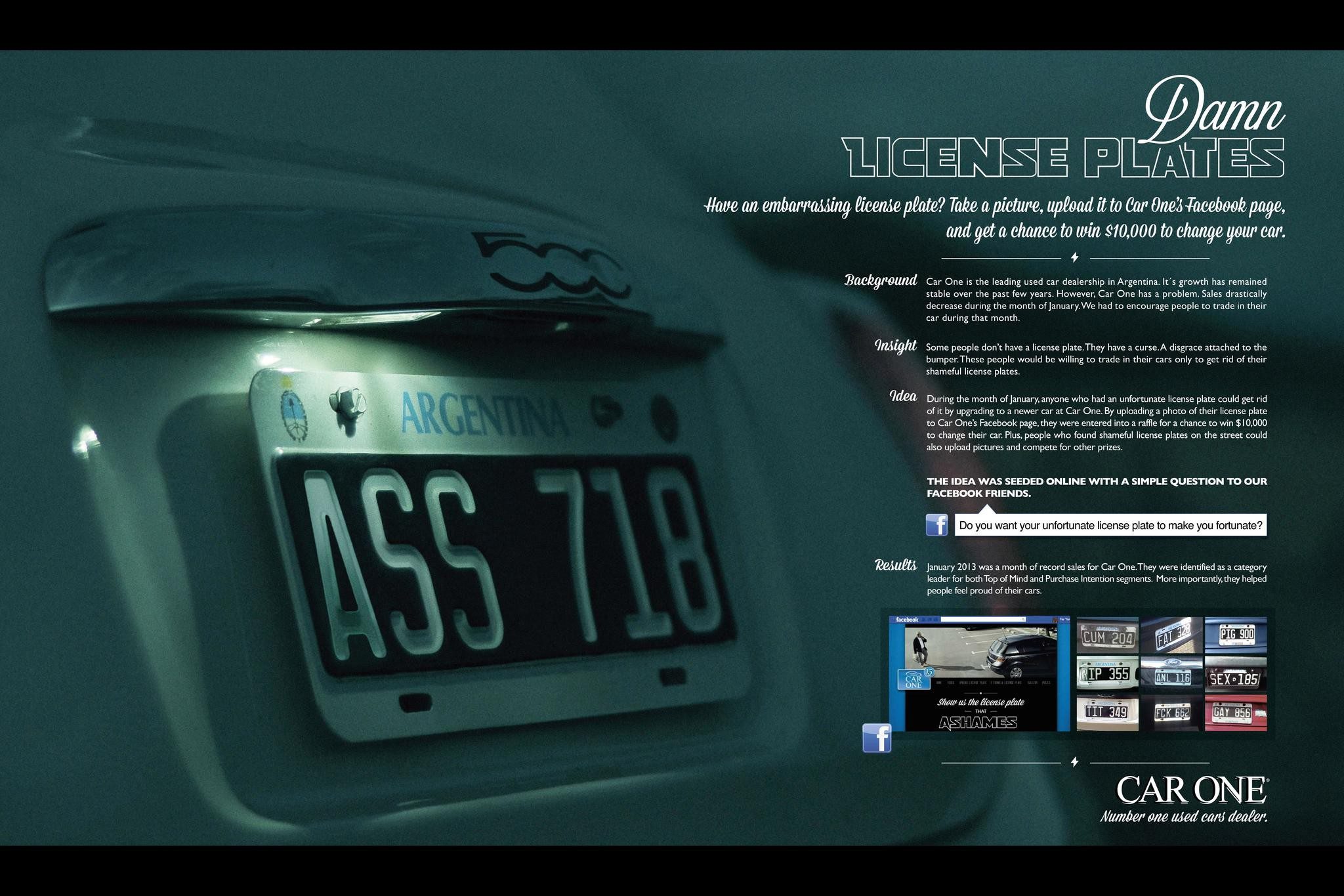 DAMN LICENSE PLATES - image 1