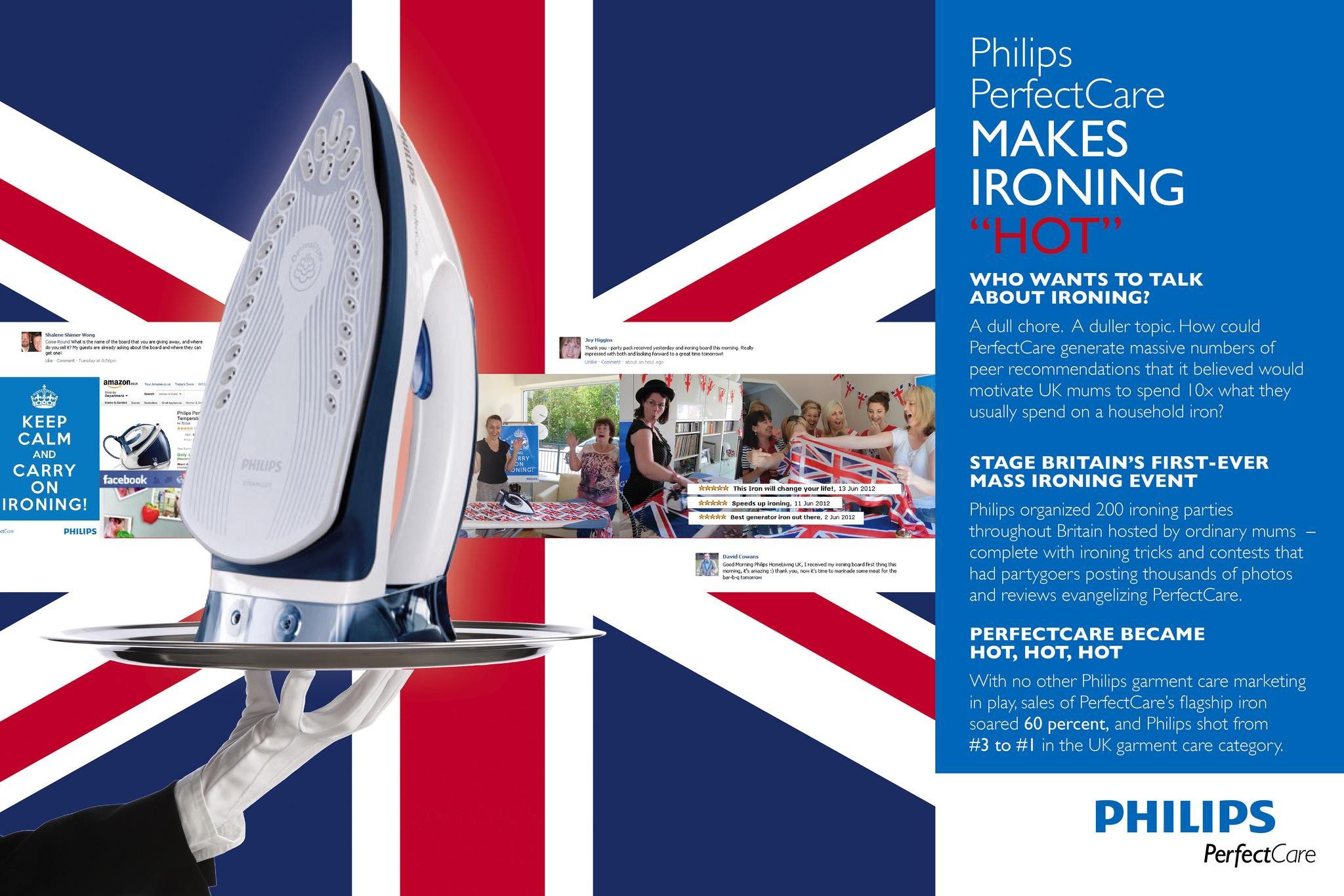 PHILIPS PERFECTCARE MAKES IRONING HOT - image 1