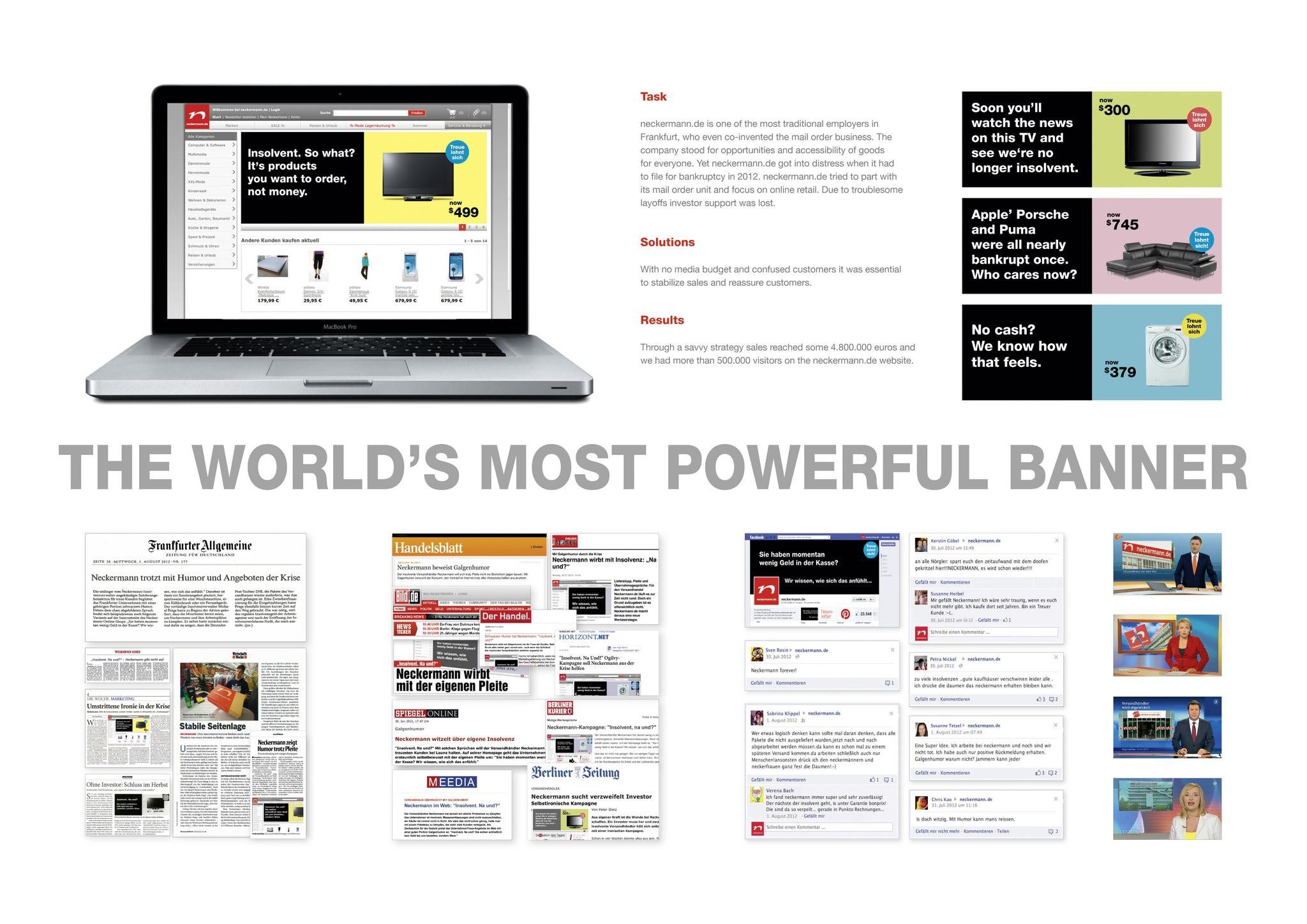 THE WORLD’S MOST POWERFUL BANNER - image 1