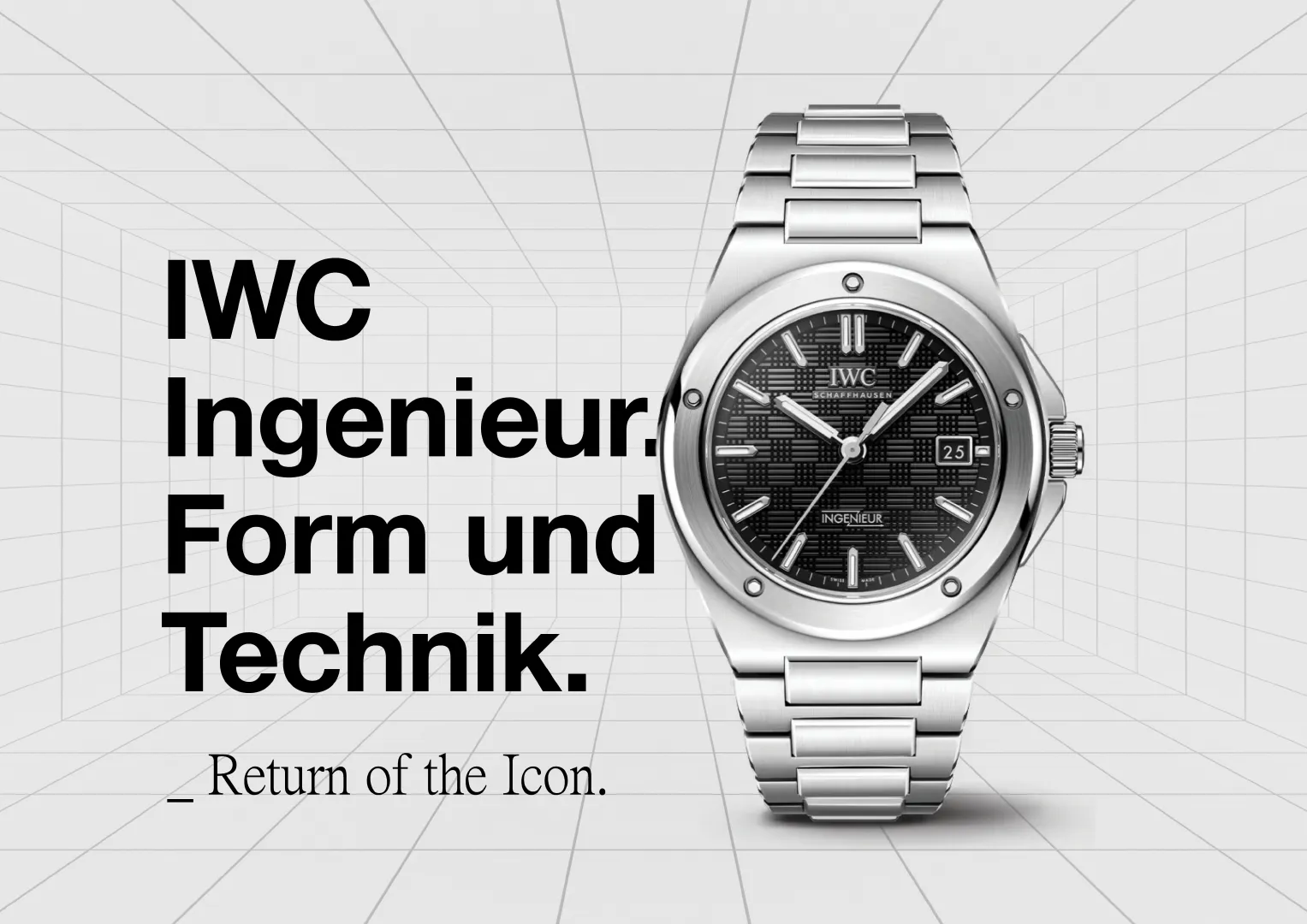 IWC INGENIEUR. FORM UND TECHNIK. - image 1