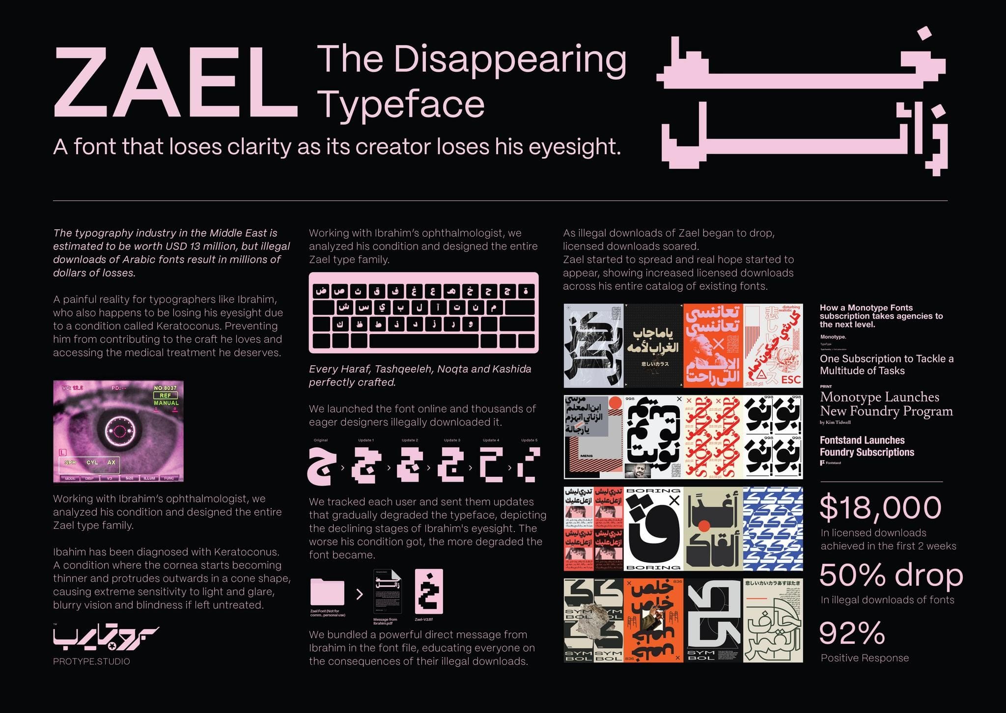 ZAEL: THE DISAPPEARING FONT - image 1